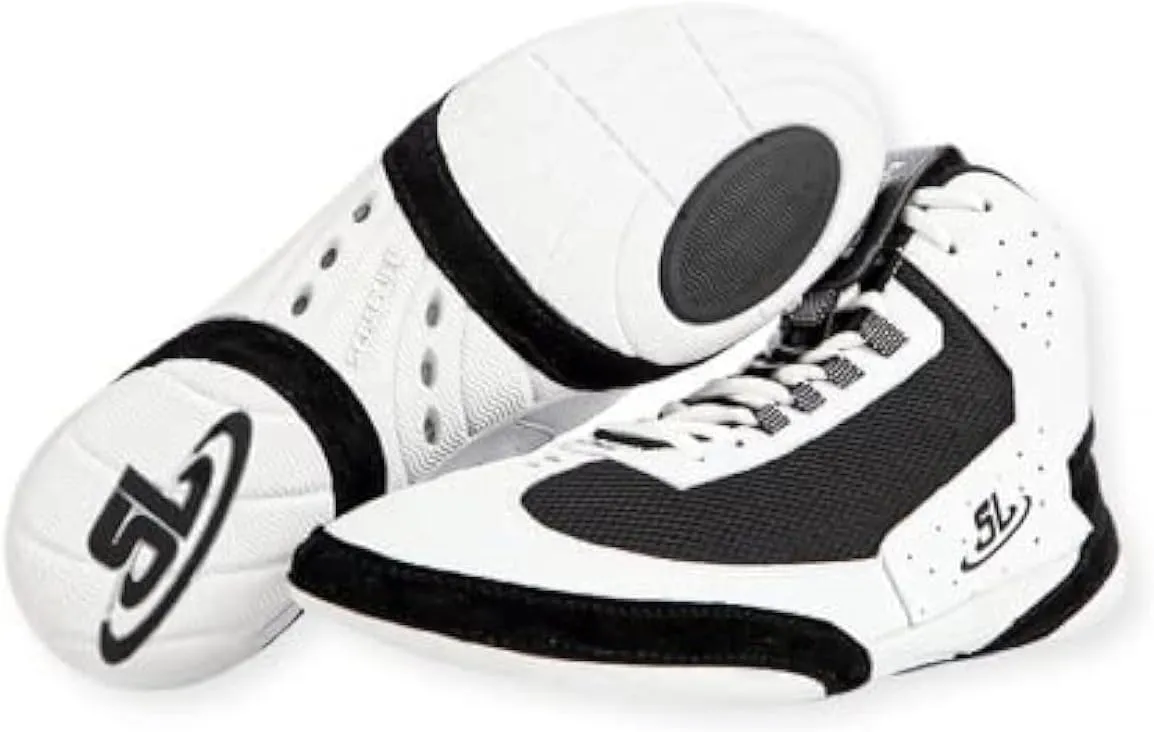 | Ascend One David Taylor Signature Model Youth Wrestling Shoes | White & Black