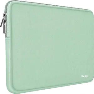 15.6 Inch Laptop Case, Resistant Neoprene Notebook Computer Pocket Case/Tablet Briefcase Carrying Bag Compatible for Asus Fujitsu HP Sony Toshiba - (LightBlue)