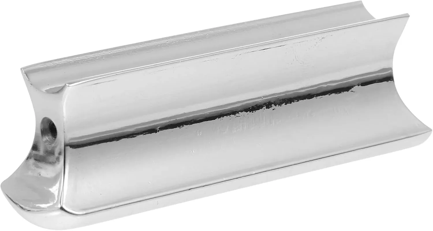 1pc Guitar Slider Professional Guitar Slides for Acoustic Stop Sliders Electric Guitar Slide Bar Sliding Fingers Guitar Solid Guitar Slide Acoustic from Body Keep Silver Zinc Alloy