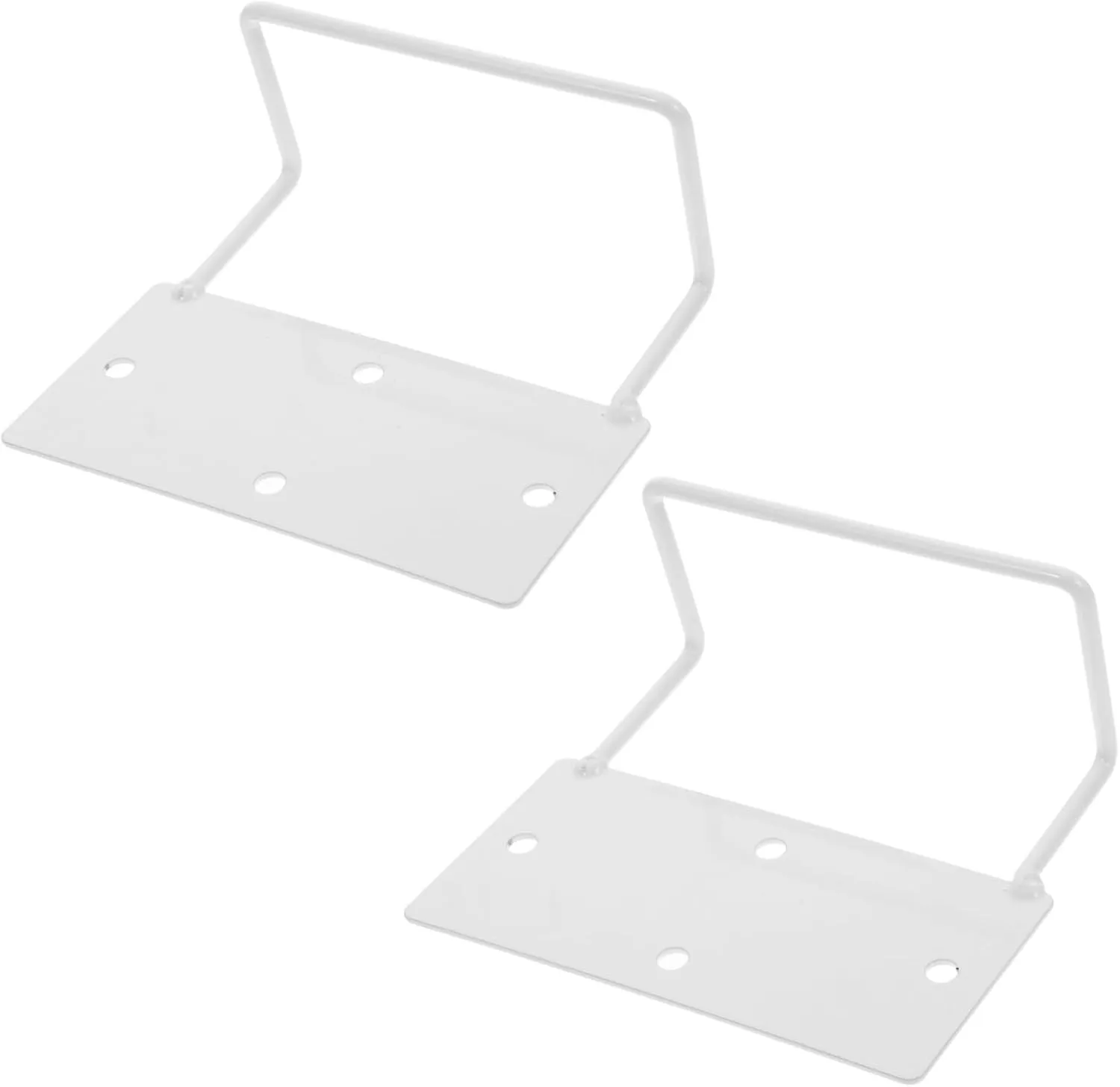 2 Pairs Bed Stabilizer Metal Mattress Slide Stopper for Wooden Bed Non-Slip Mattress Gaskets