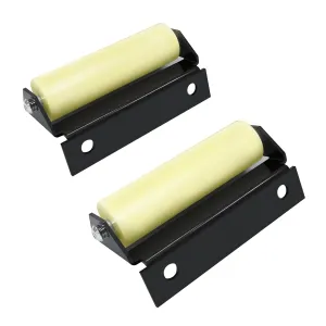 276288 RV Slide Out Roller Kit ‎Replacement for Multiple Lippert Slide-Out Systems J-36 Service Roller, Solid Steel Plate (2 Pack)