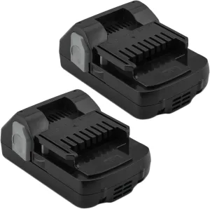 2Pack 18V 4000mAh Li-ion Replacement Battery Compatible with Hitachi BSL1815X BSL1830 BSL1830C BSL1815S 330139 330557, Slide Style Batteries Pack