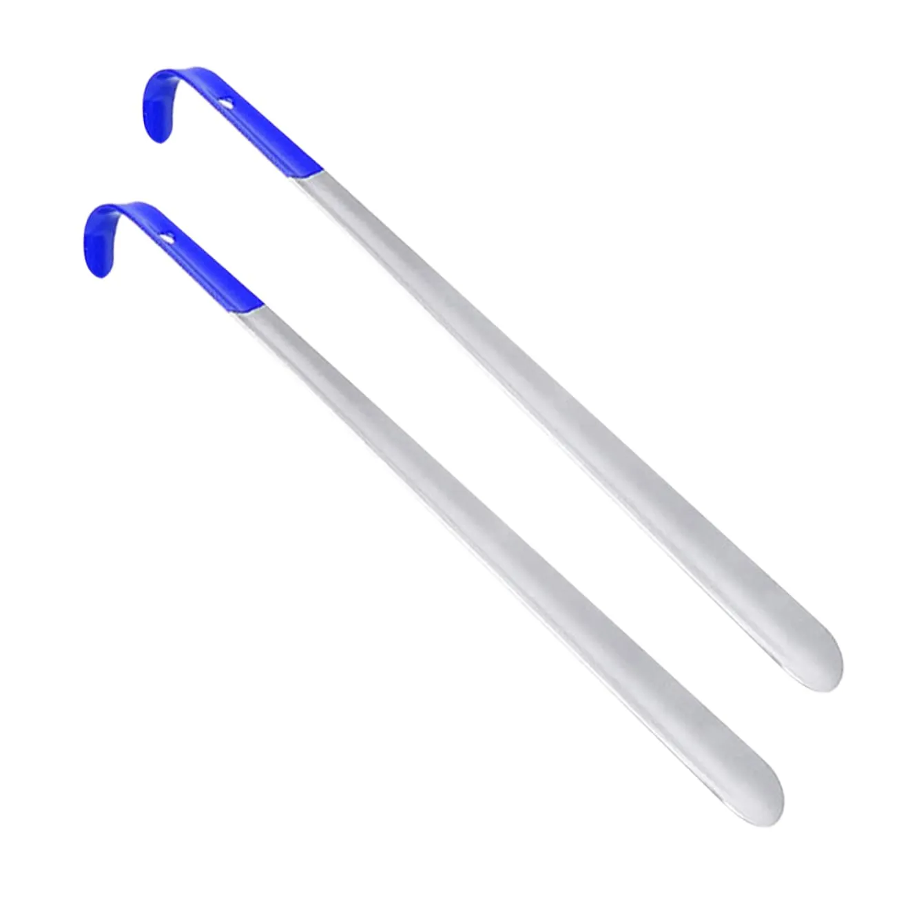 2pcs Long Handle Shoe Horns Household Shoe Lifting Tools for Easy Wear Soft Grip Ideal for All Ages and Travel Use/635