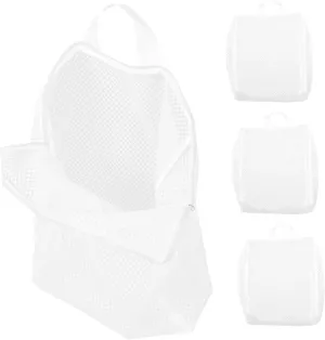 ABOOFAN Laundry Bag Set Mesh Wash Bag for Bras Underwear Polyester Laundry Pouch