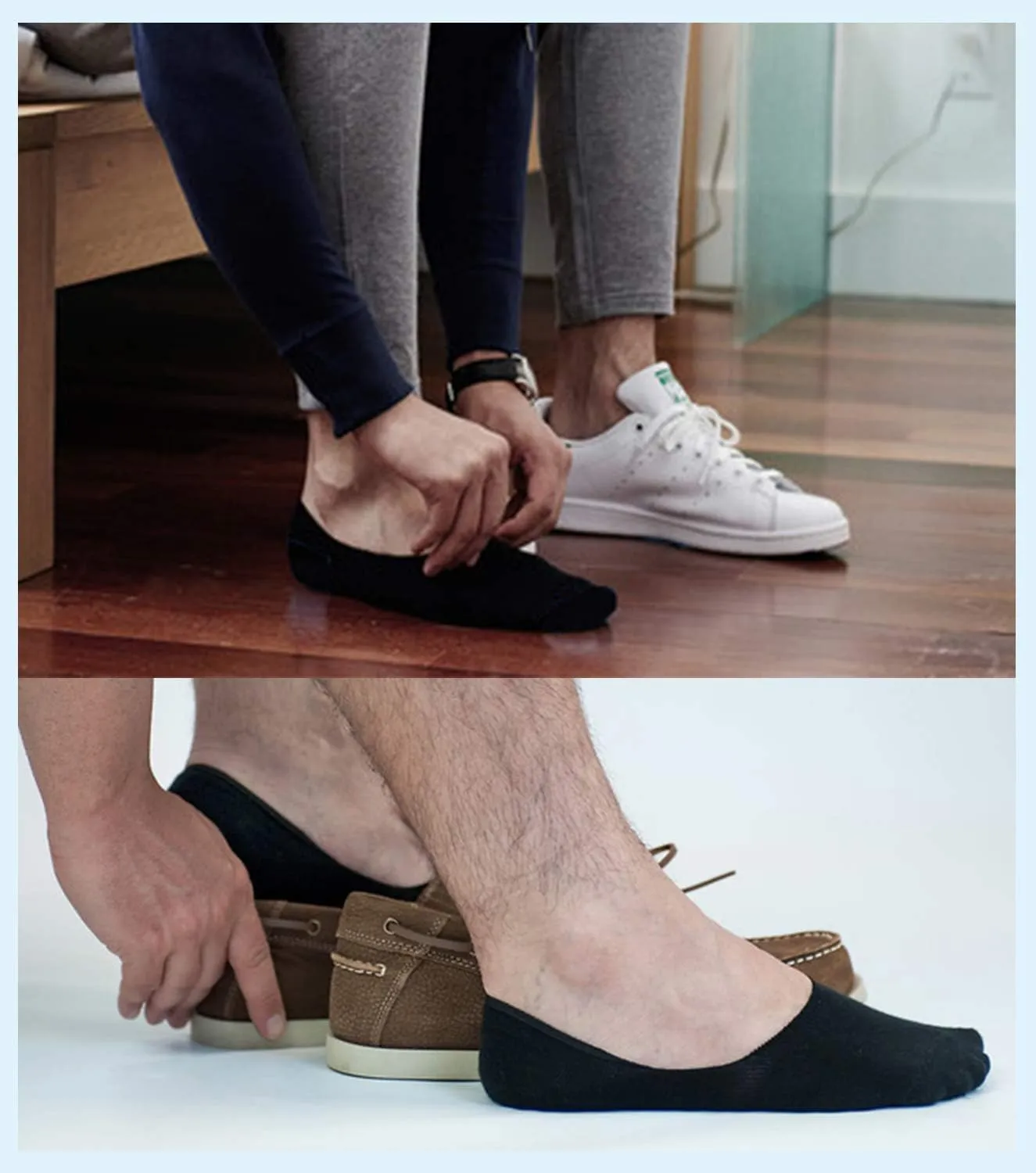 ADFOLF 9 Pack Mens No Show Socks Casual Low Cut Thin Loafers Non Slip Boat Liners