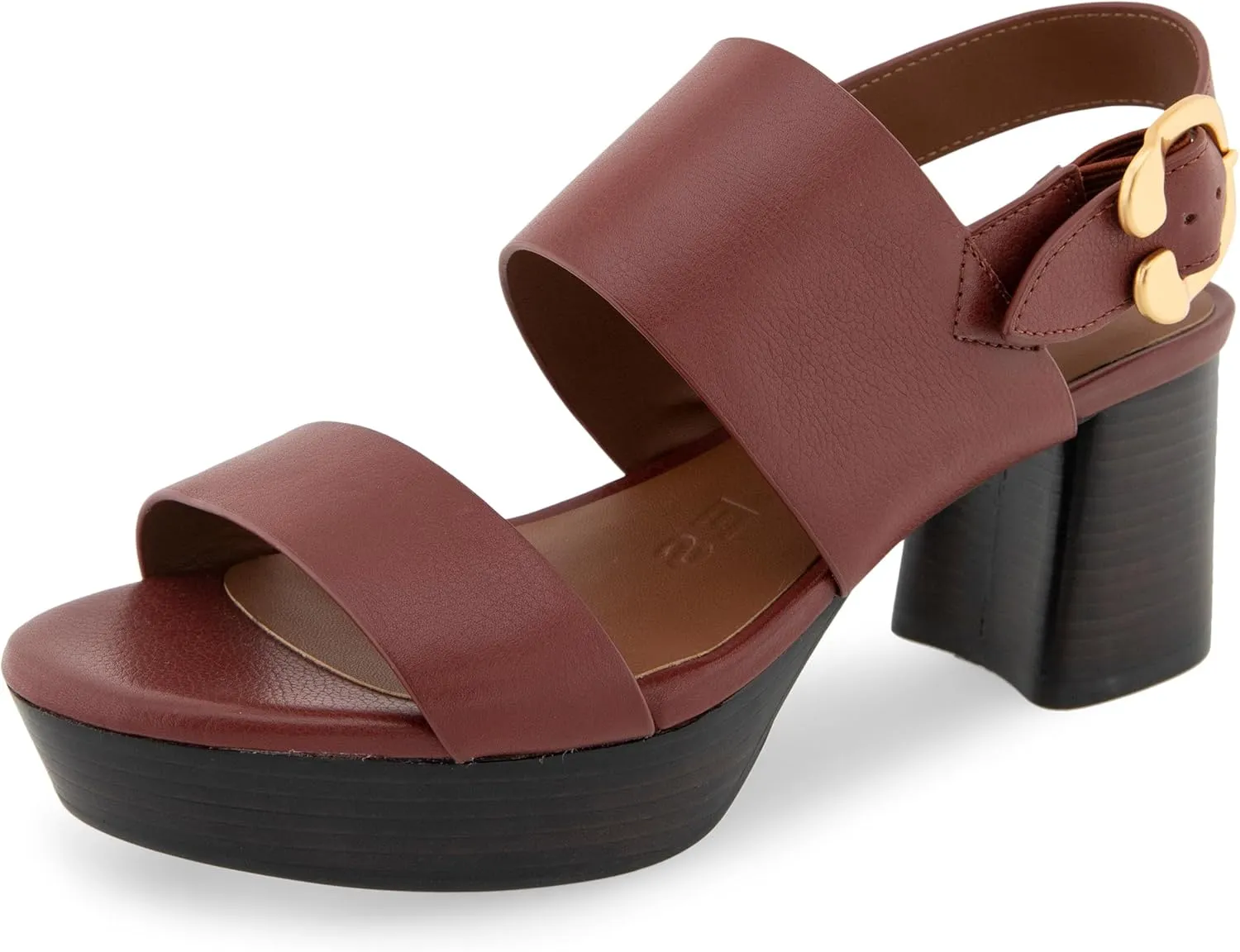 Aerosoles Women's Camera Platform Heeled Sandal