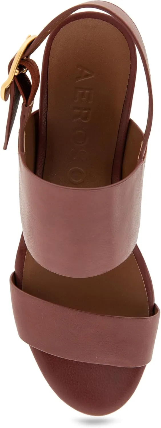 Aerosoles Women's Camera Platform Heeled Sandal