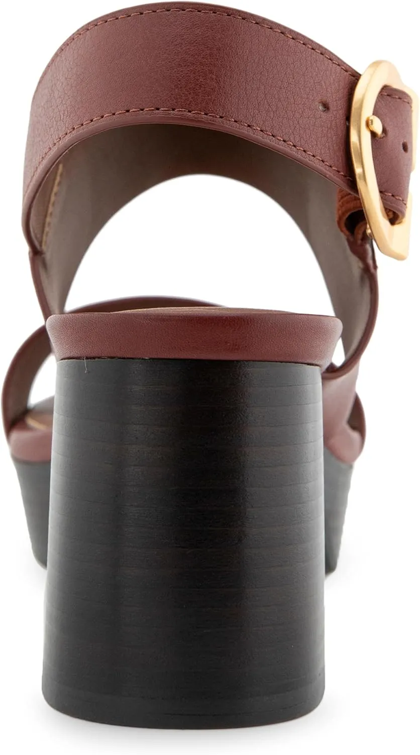 Aerosoles Women's Camera Platform Heeled Sandal