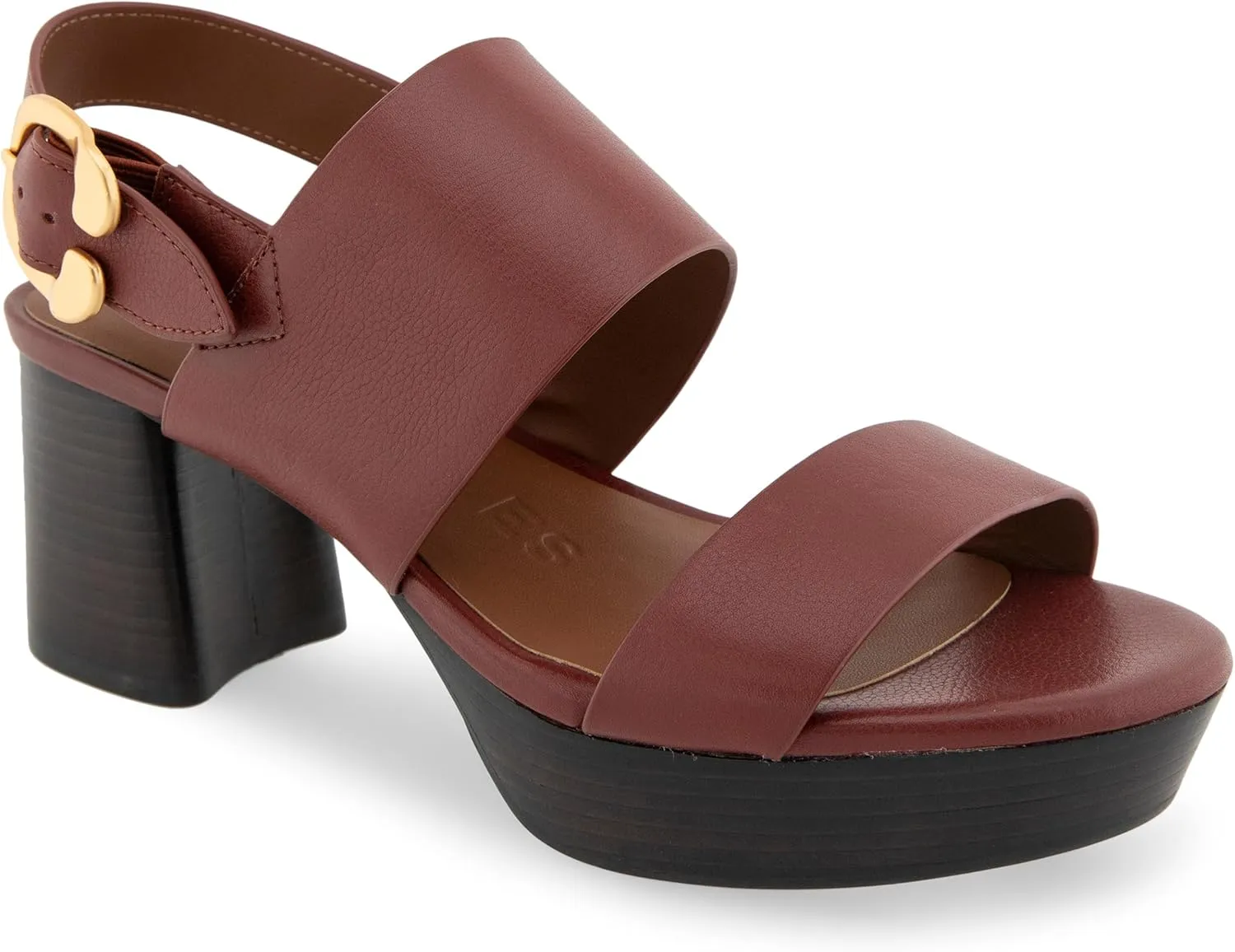 Aerosoles Women's Camera Platform Heeled Sandal