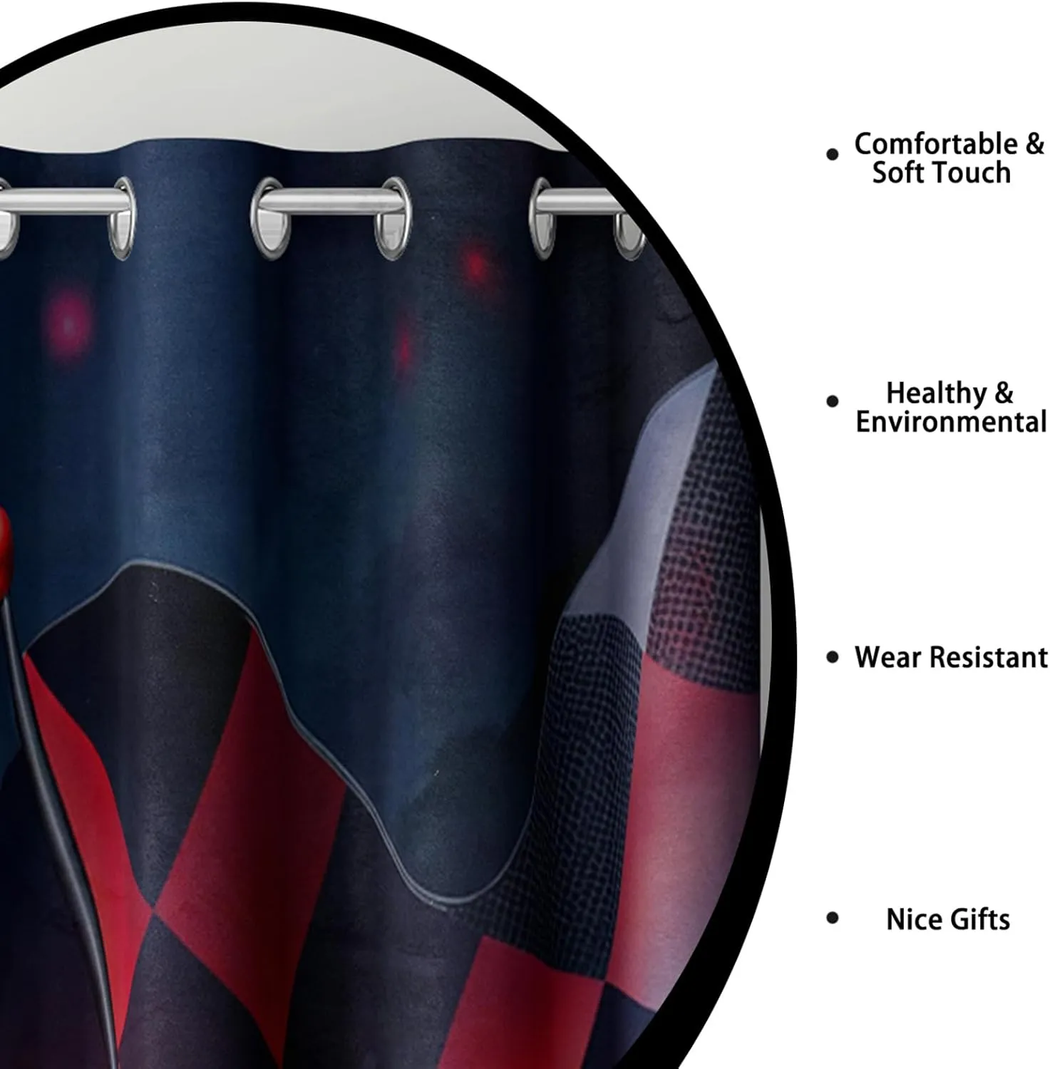 AILONEN Red Racing Car Window Curtain,Extreme Sports Window Drapes for Boys Kids,Cool Speed Racing Car Window Treatment Drapes for Bedroom Living Room Decor, 52" W x 63" H (2 Panels)