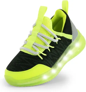 AMZZPIK LUMIKICK Light Up Shoes for Boys Girls Kids Tennis Sneakers Walking Led Glow Shoe for Toddler
