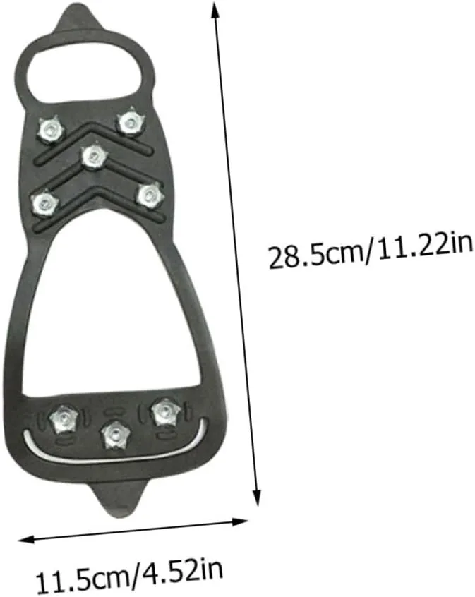 Anti-Slip Eight-Tooth Crampons Shoes Crampons Anti-Slip Traction Cleats Shoe Ice Shoe Boot Traction