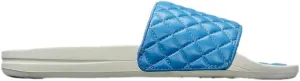 APL Athletic Propulsion Labs Women's Lusso Slide, Coastal Blue/Ivory, 9