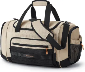 BAGSMART Gym Bag for Men & Women, Sports Travel Duffel Bag Carry-on Bag, Lightweight Weekend Overnight Bag with Shoe Compartment & Wet Pocket, Water-resistant Workout Duffle Bag for Travel Gym