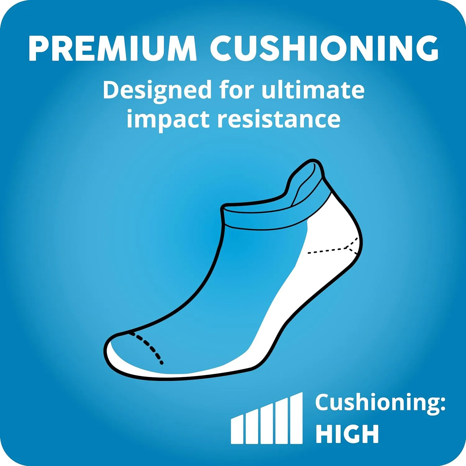 Balega Unisex Adult Hidden Comfort Performance No Show Athletic Running Socks (1 Pair)