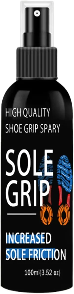 Basketball Shoe Grip Spray, Grip Spray for Basketball Shoes, 100ml Sports Shoe Sole Grip Spray, Shoe Traction Enhancer, Basketball Court Shoe Grip for Basketball Shoes