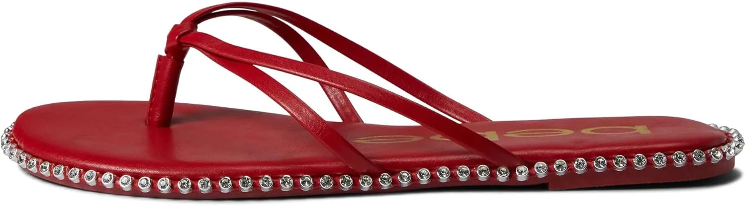 bebe Chora - Slippers for Women - Man-Made Upper and Lining - Padded Insole - Round Toe with Post Toe Design