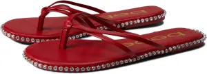 bebe Chora - Slippers for Women - Man-Made Upper and Lining - Padded Insole - Round Toe with Post Toe Design