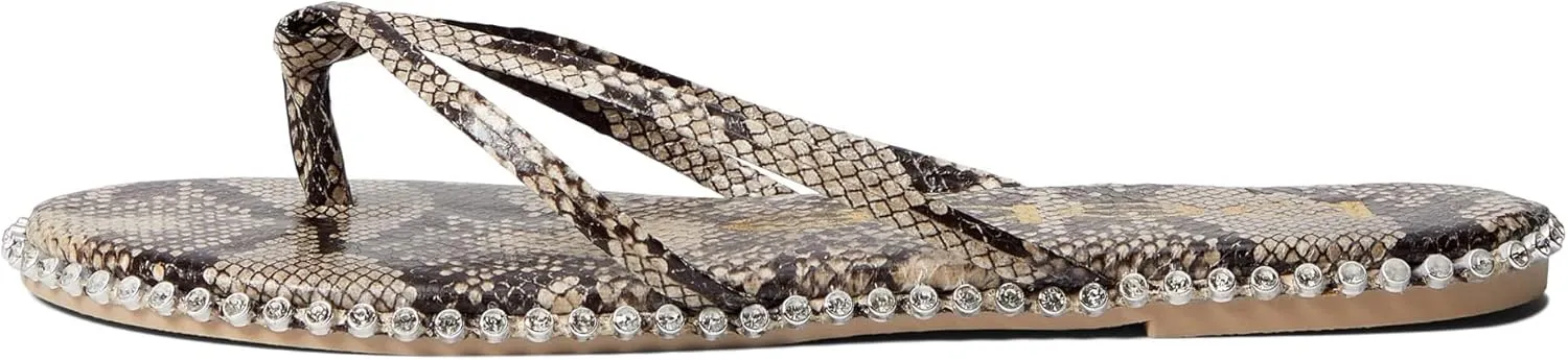 bebe Chora - Slippers for Women - Man-Made Upper and Lining - Padded Insole - Round Toe with Post Toe Design