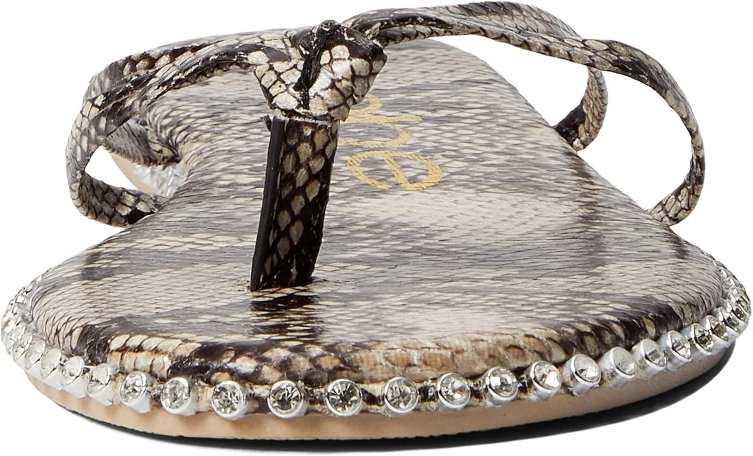 bebe Chora - Slippers for Women - Man-Made Upper and Lining - Padded Insole - Round Toe with Post Toe Design