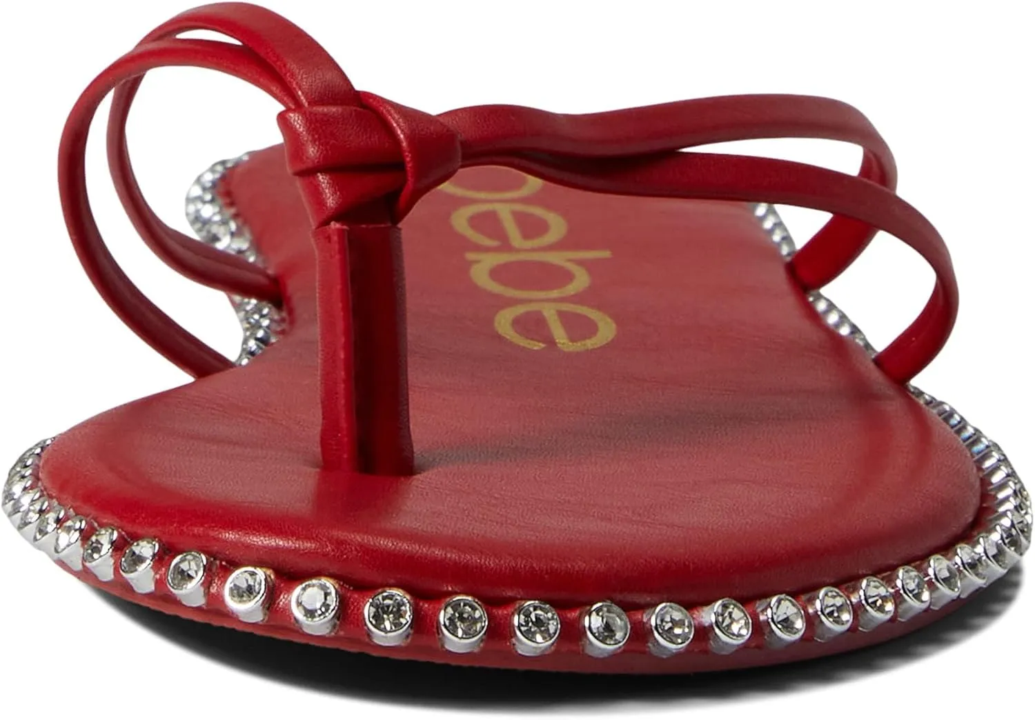bebe Chora - Slippers for Women - Man-Made Upper and Lining - Padded Insole - Round Toe with Post Toe Design