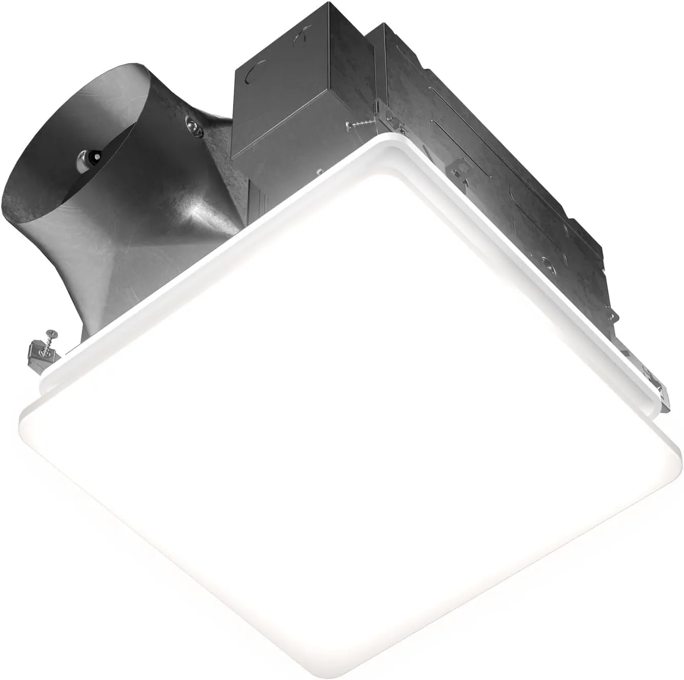 Broan-NuTone EVOLVE Premium Bathroom Exhaust Fan w/Light and Continuous Run, 110-130-150 Selectable CFM