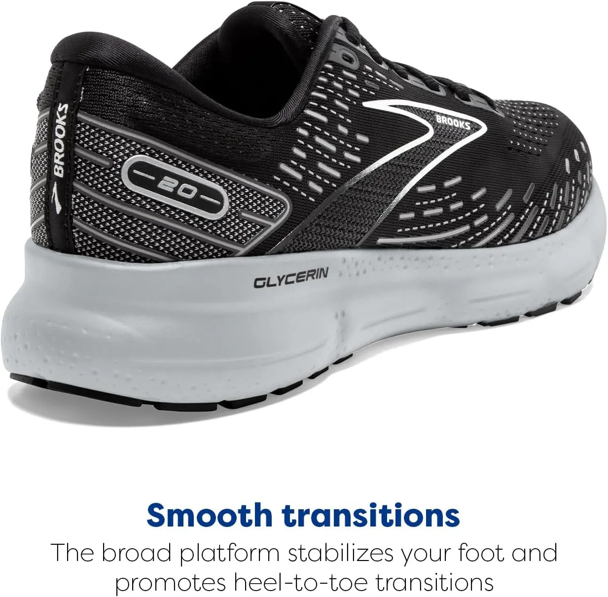 Brooks Men's Glycerin 20 Neutral Running Shoe