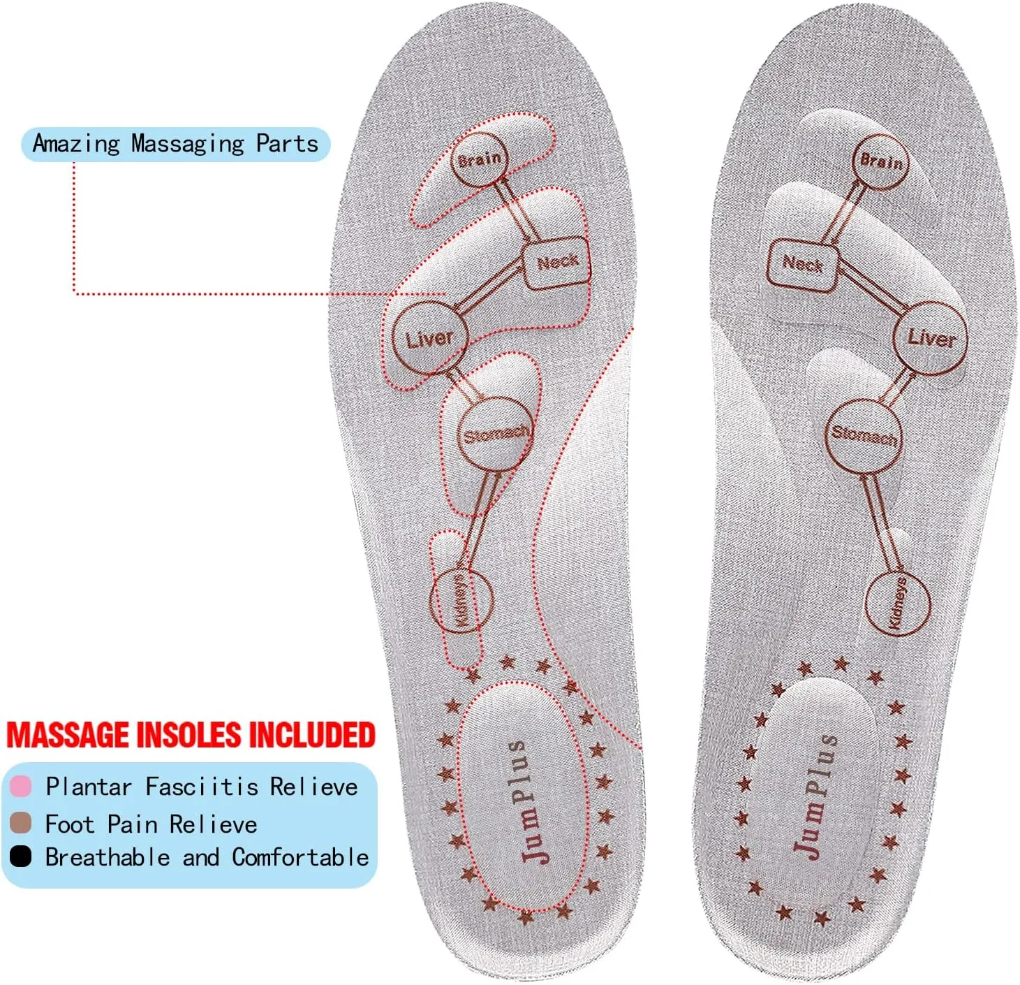 Built-in Air Cushion Walking Shoe Running Shoe Sport Shoe for Women Men