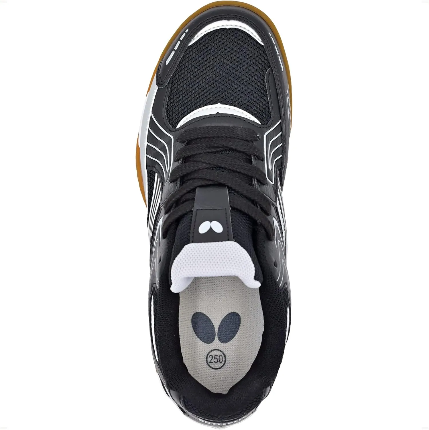 Butterfly Lezoline Reiss Shoes - Athletic Indoor Competition Table Tennis Shoe for Beginners, Intermediate Players, Offers Comfort, Durability, Grip, Cushion