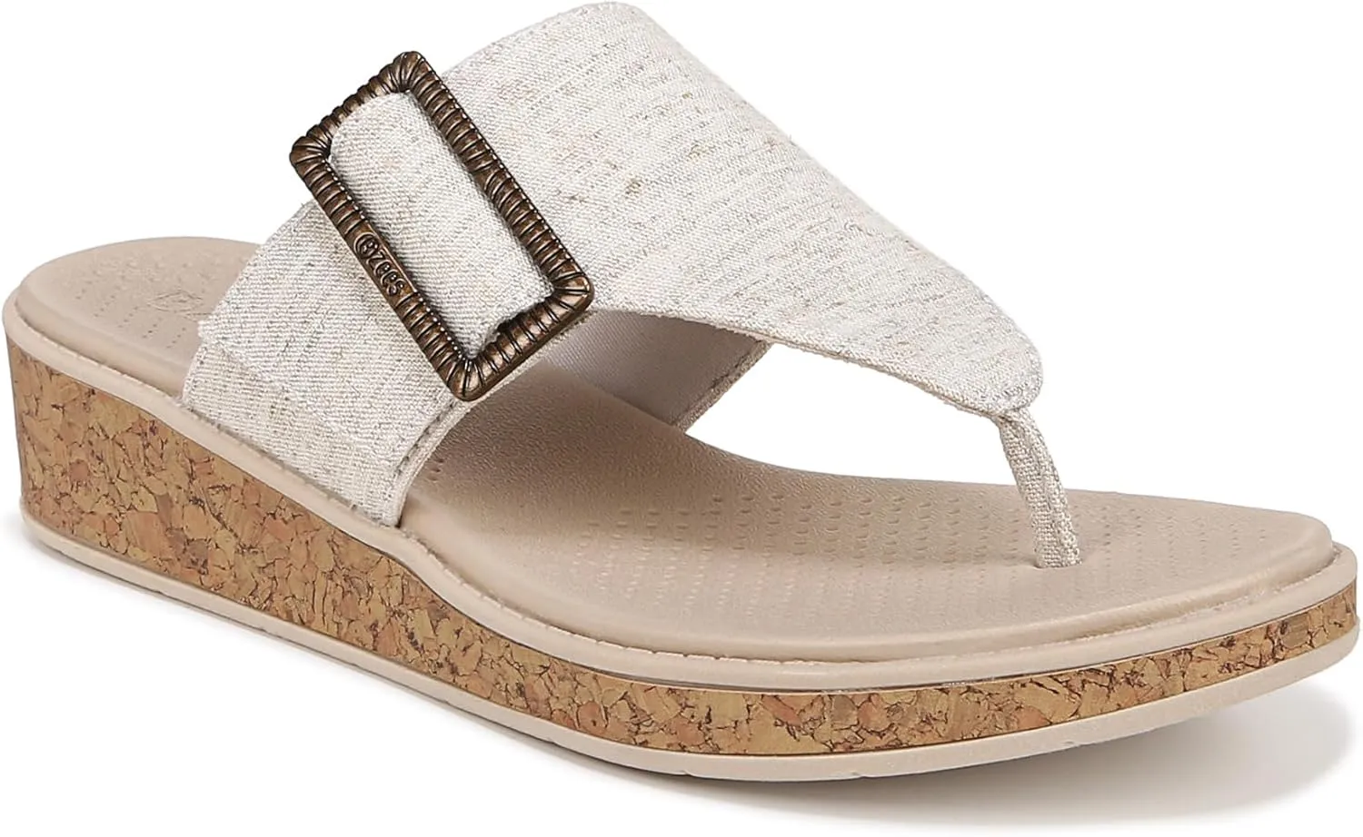 BZees Women's Bay Wedge Sandal