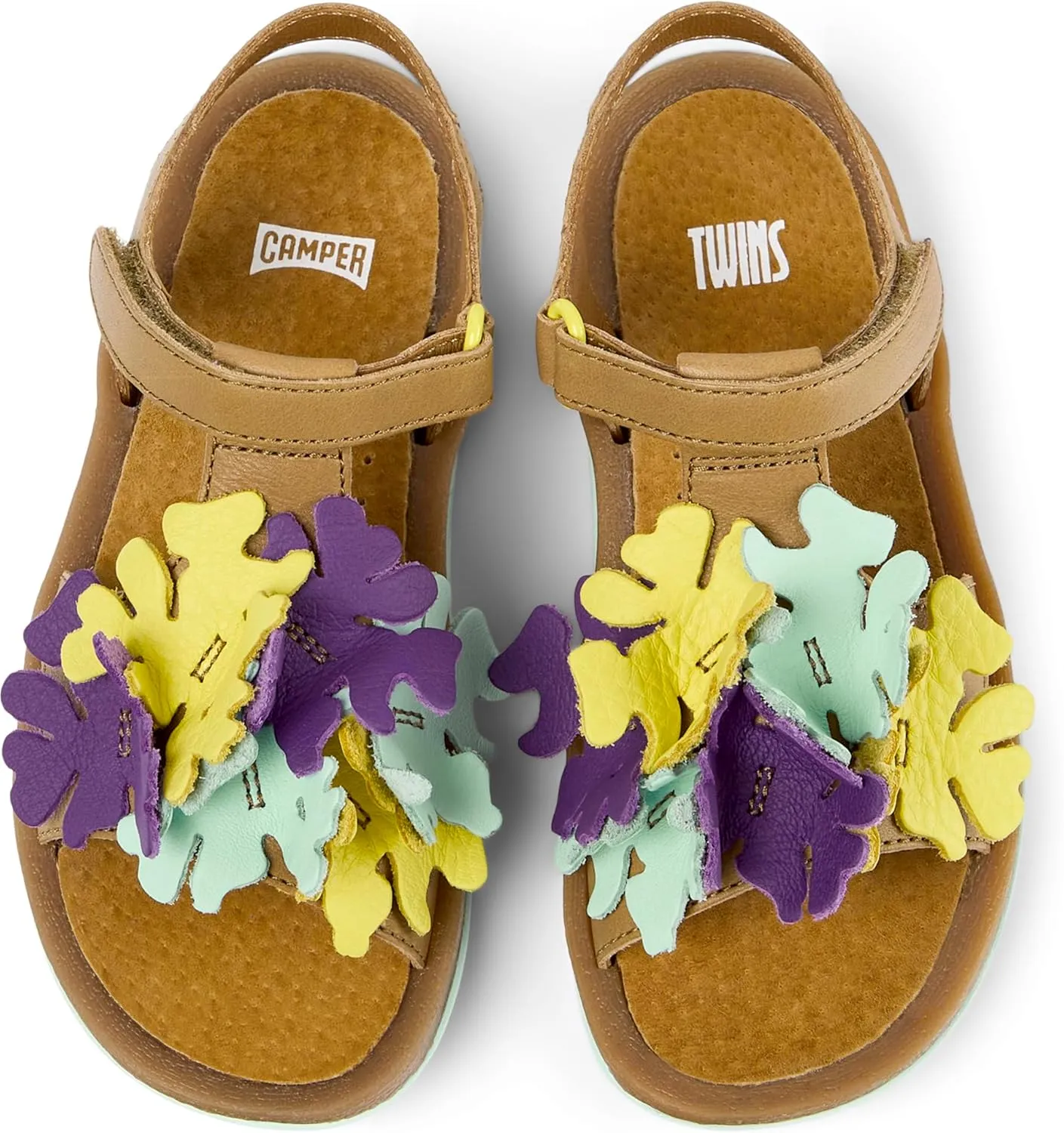 Camper Girl's Fashion T-Strap Sandal