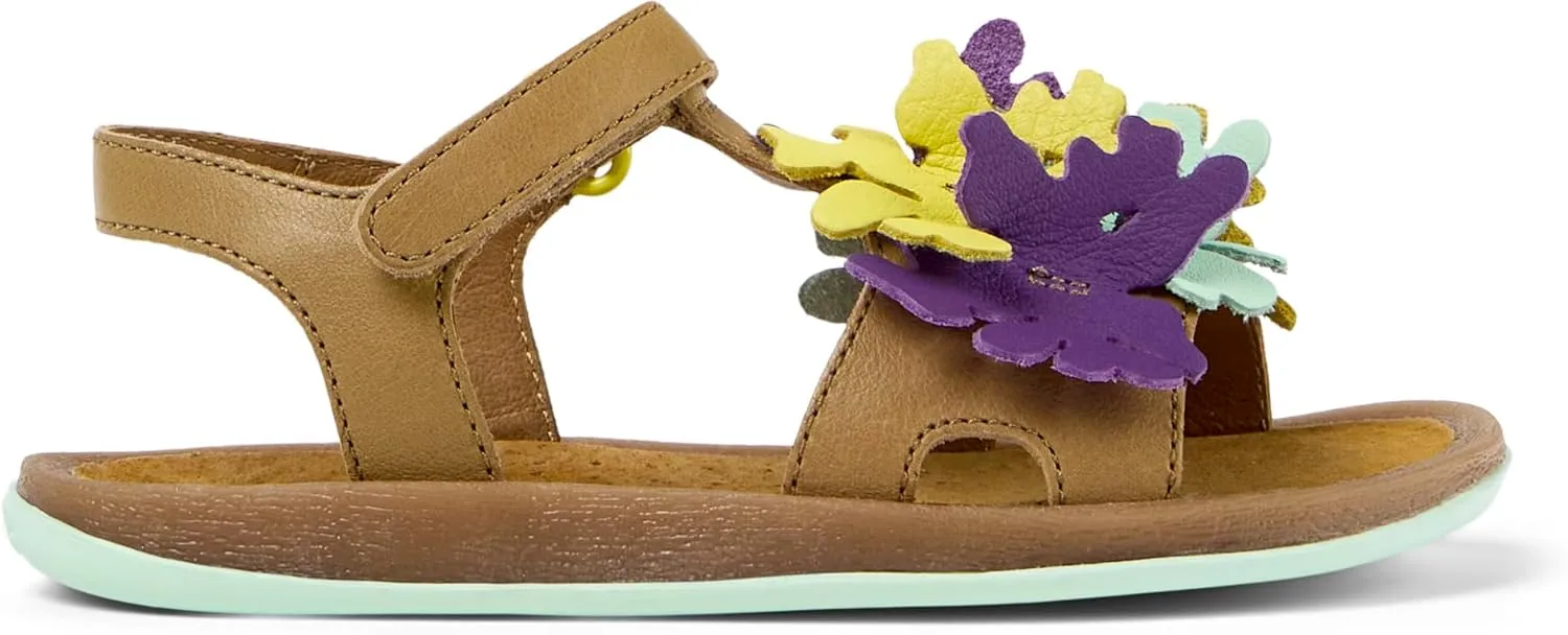 Camper Girl's Fashion T-Strap Sandal