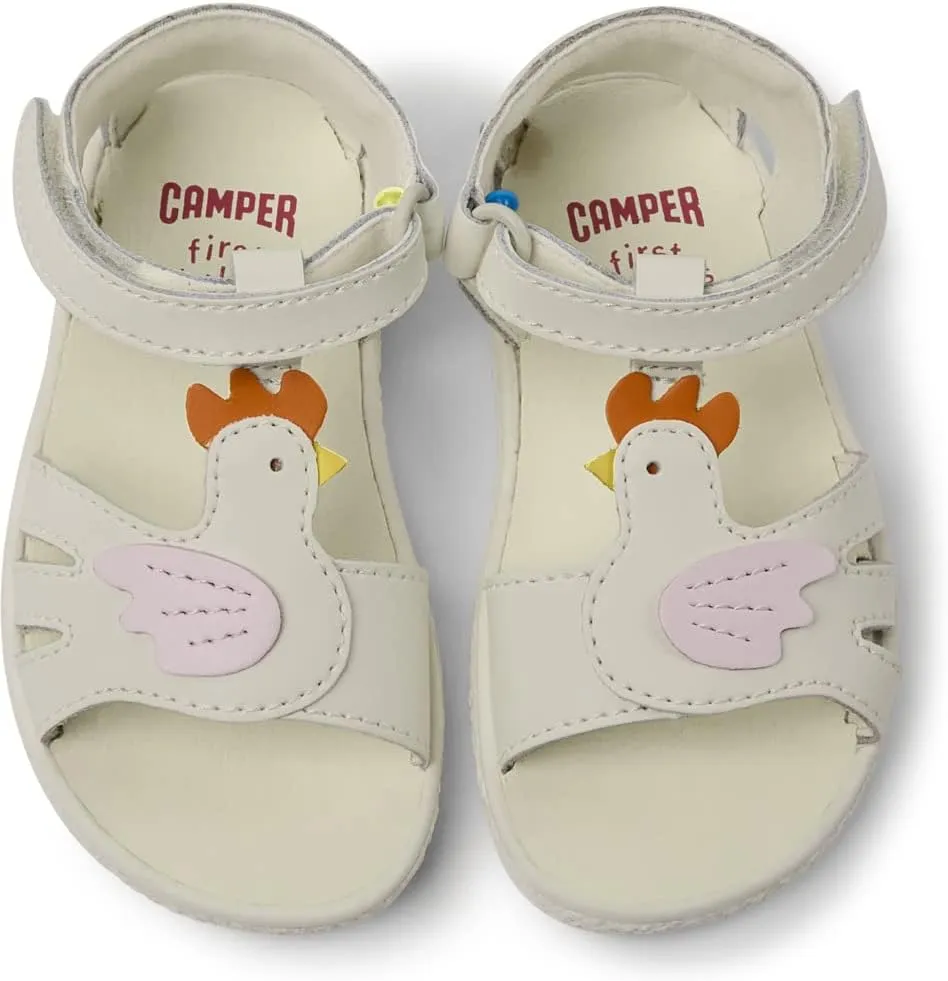 Camper Girl's T-Bar Flat Sandal