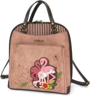 CHALA Convertible Backpack Purse - Women Convertible Shoulder Purse with Adjustable Strap