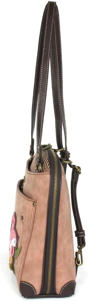 CHALA Convertible Backpack Purse - Women Convertible Shoulder Purse with Adjustable Strap