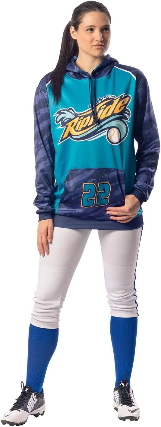 CHAMPRO Women's Tournament Low Rise Softball Pants with Side Piping