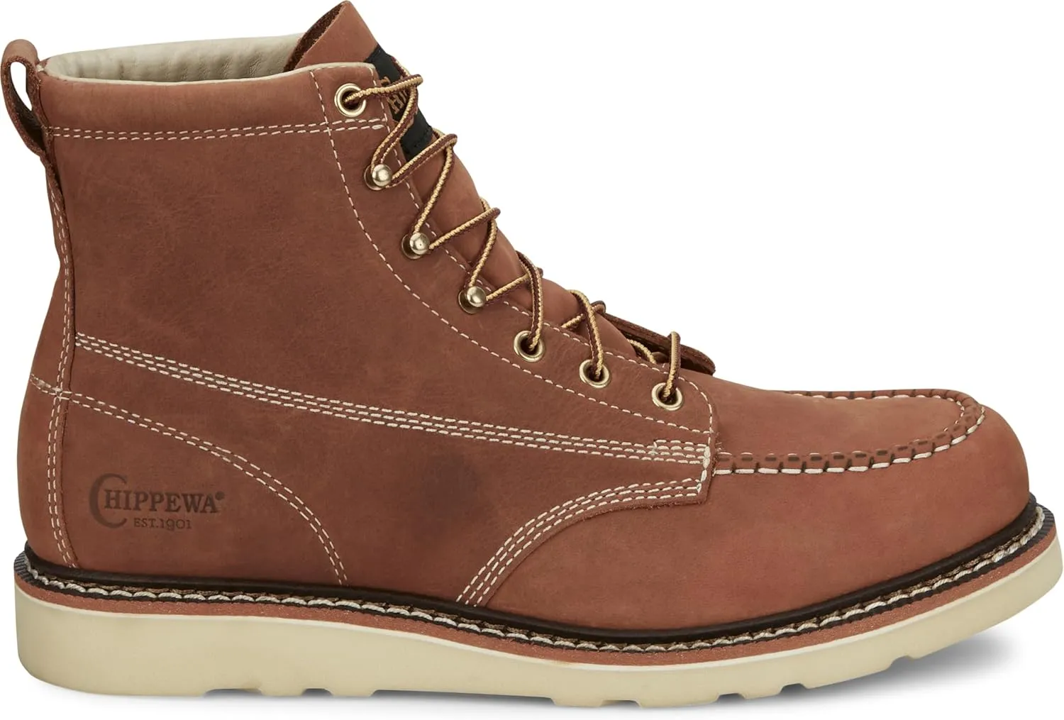 Chippewa Men's Edge Walker 6" Lace Up Wedge Work Boot