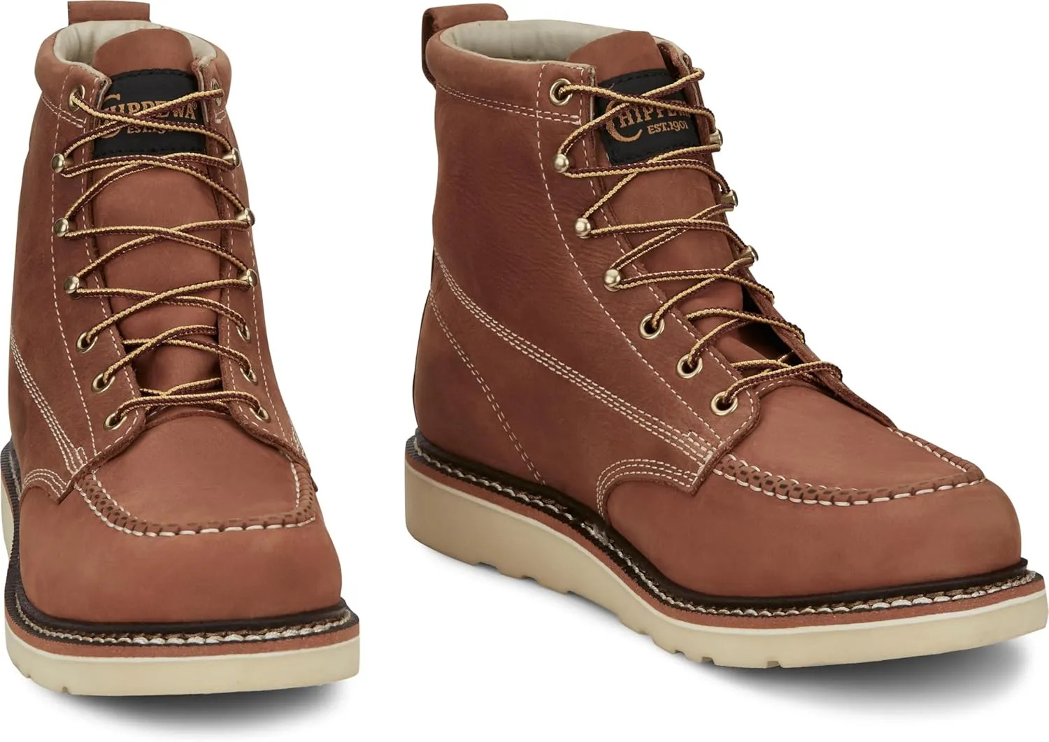 Chippewa Men's Edge Walker 6" Lace Up Wedge Work Boot
