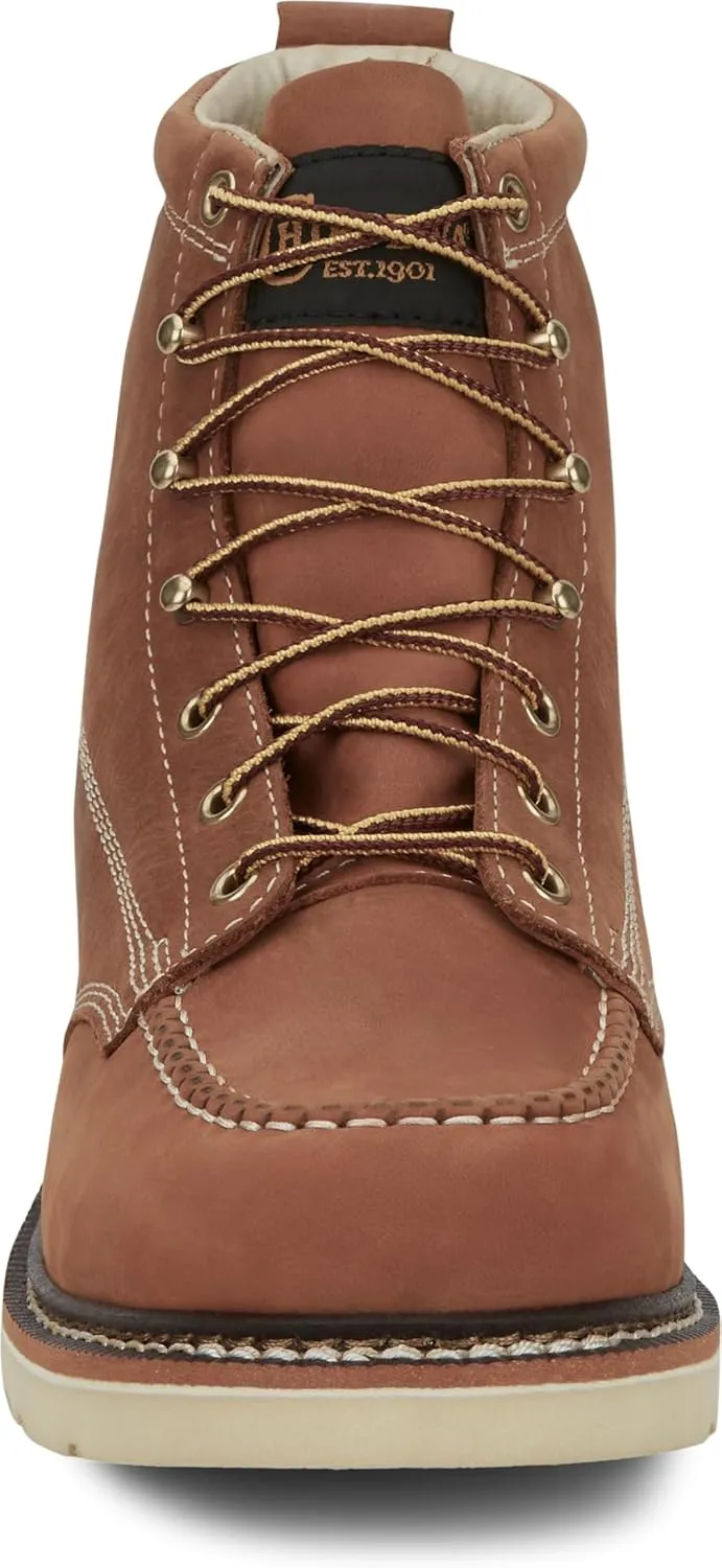 Chippewa Men's Edge Walker 6" Lace Up Wedge Work Boot
