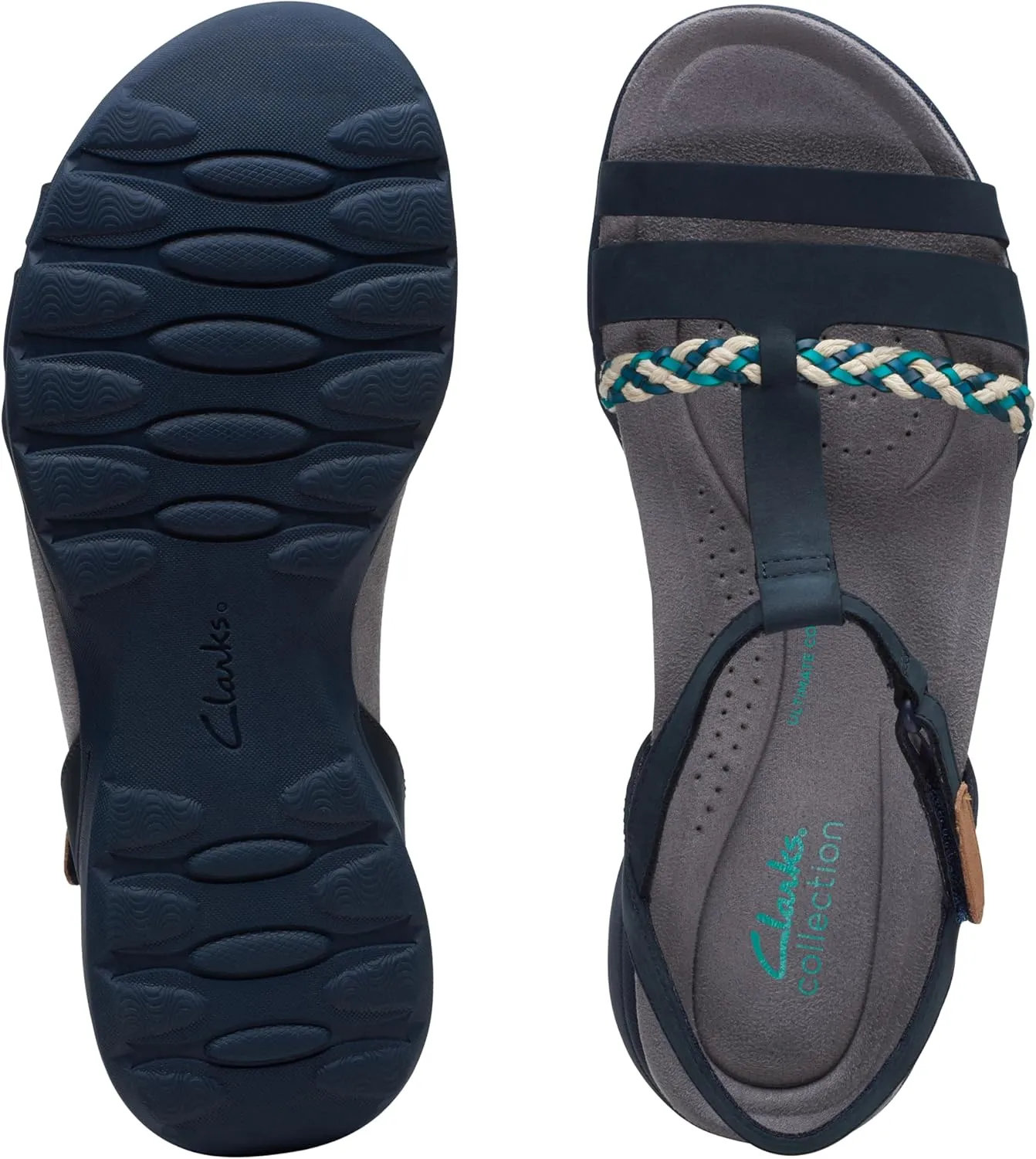 Clarks Women's Amanda Tealite Sports Sandal