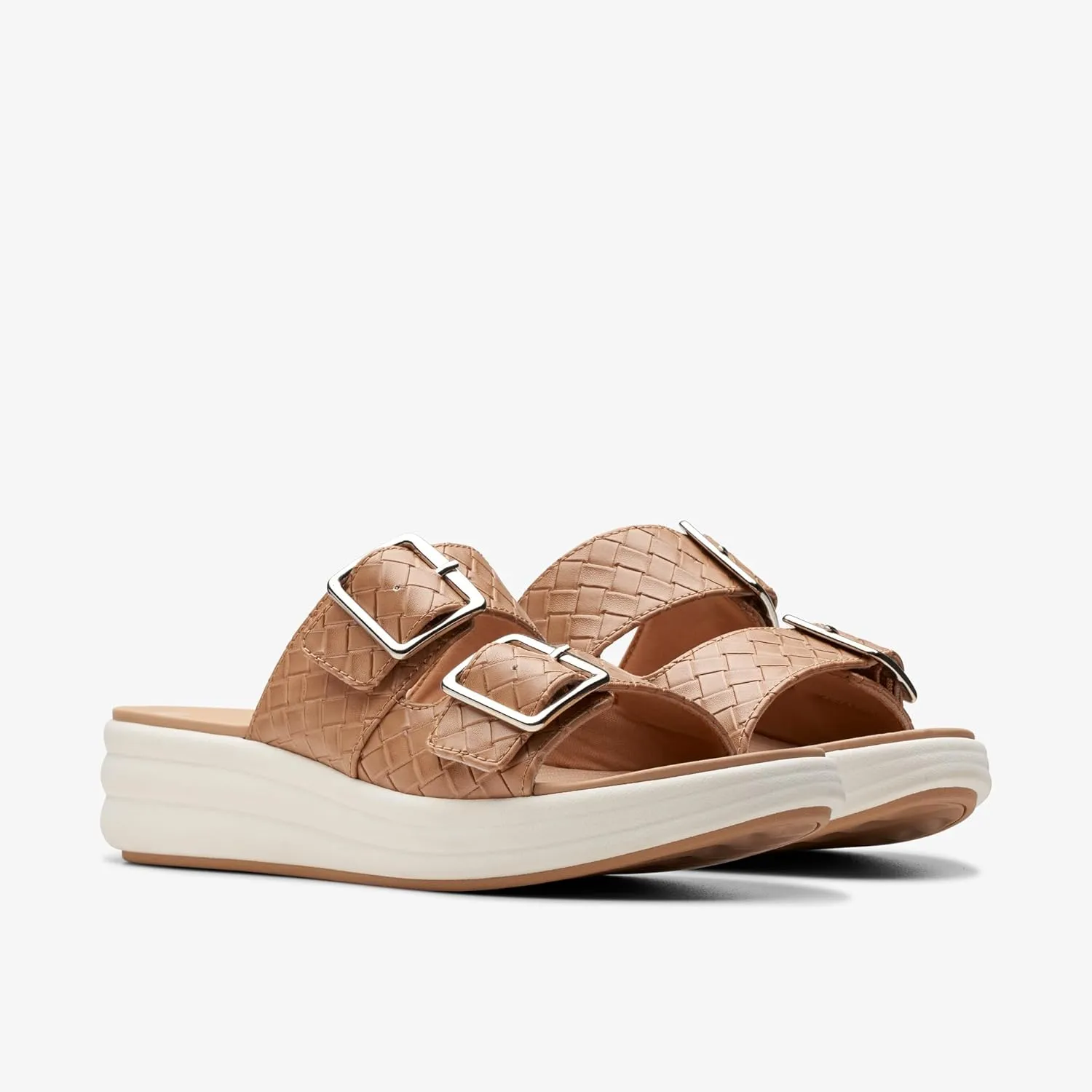 Clarks Women's Drift Buckle Slide Sandal