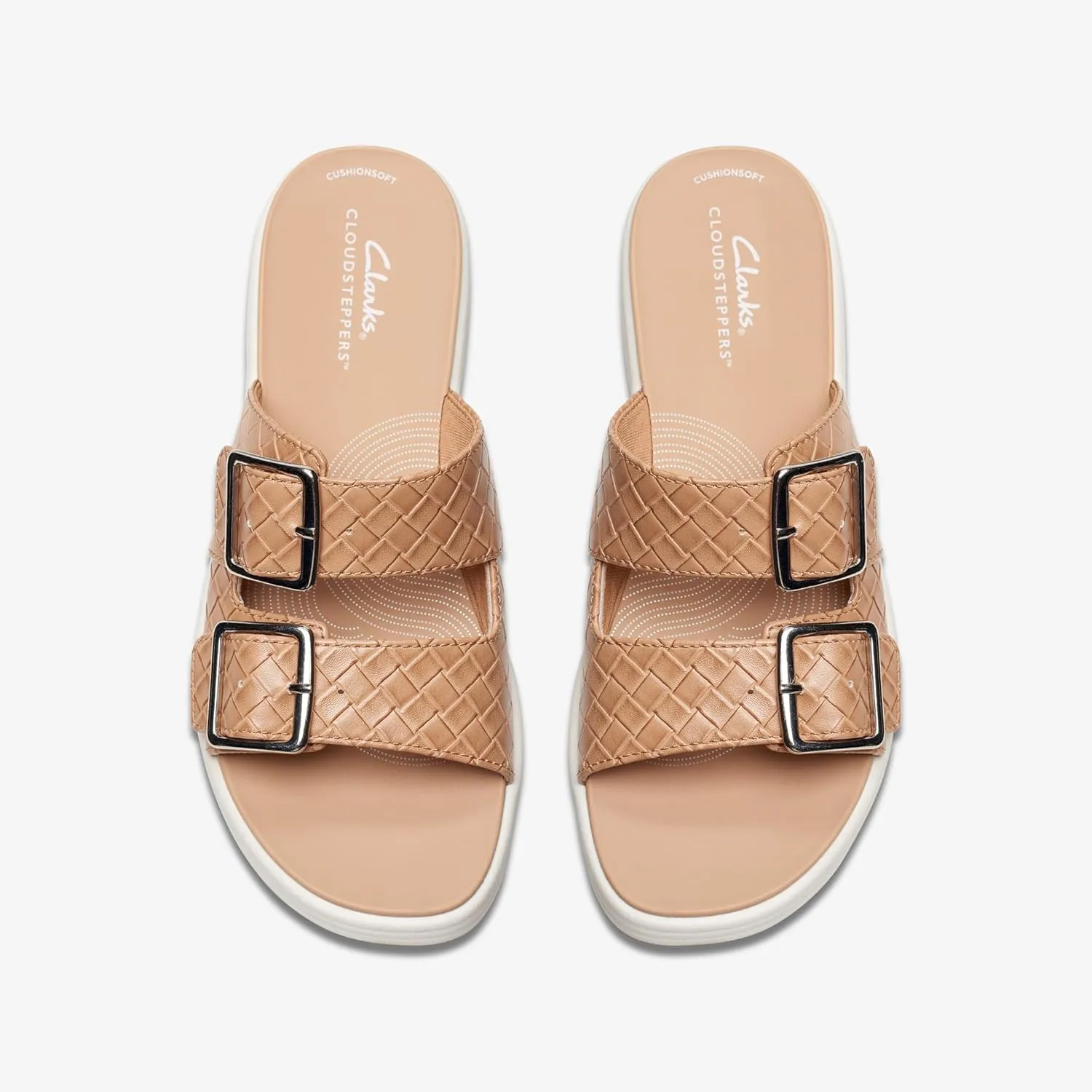 Clarks Women's Drift Buckle Slide Sandal
