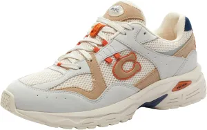 COACH Women's C301 Sneaker, Light Grey/Taupe, 7