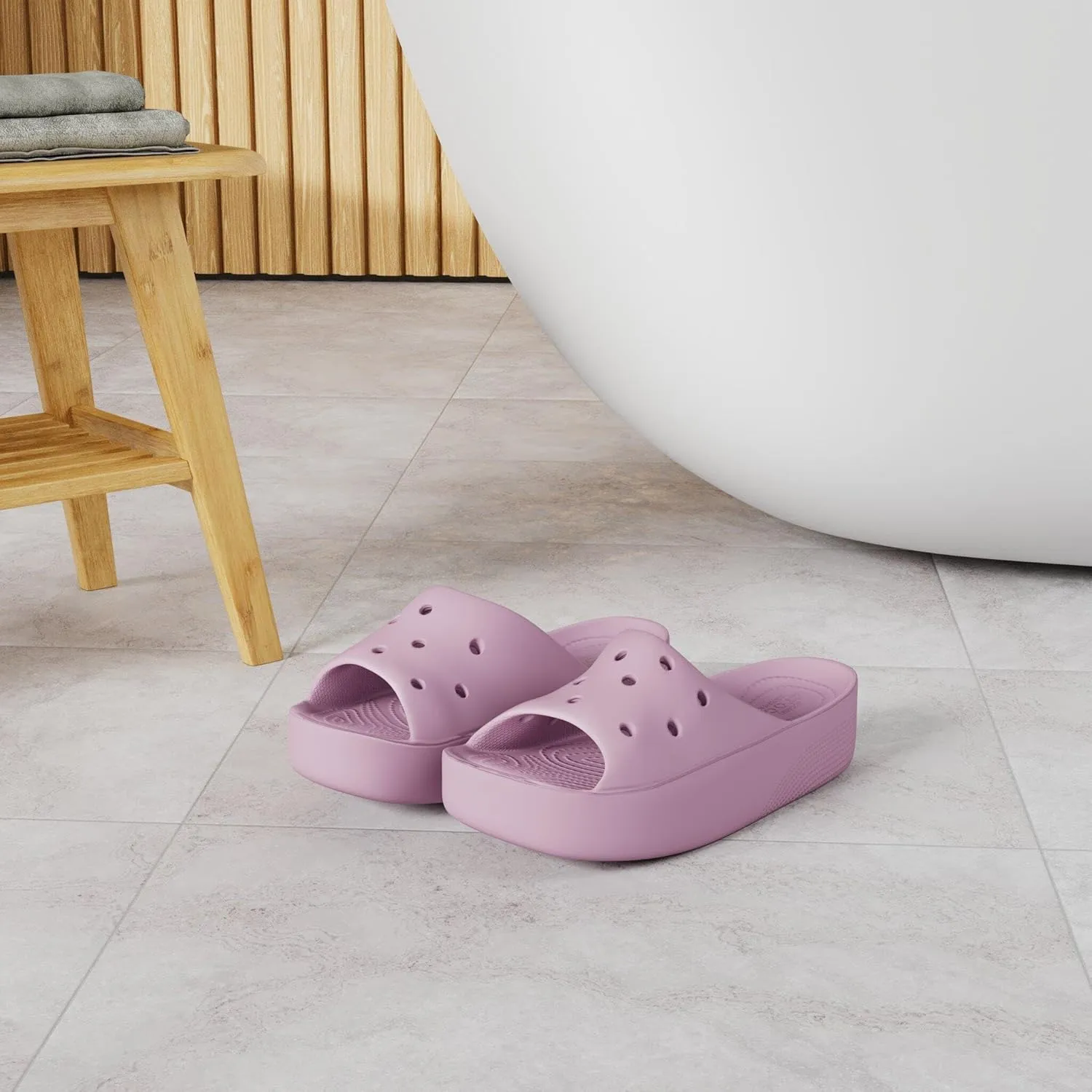 Crocs Women's Classic Slide | Platform Sandals