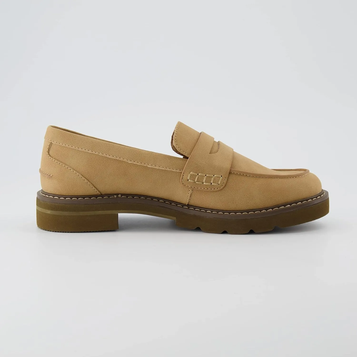 CUSHIONAIRE Women's Vassar Slip on Loafer  Memory Foam, Wide Widths Available