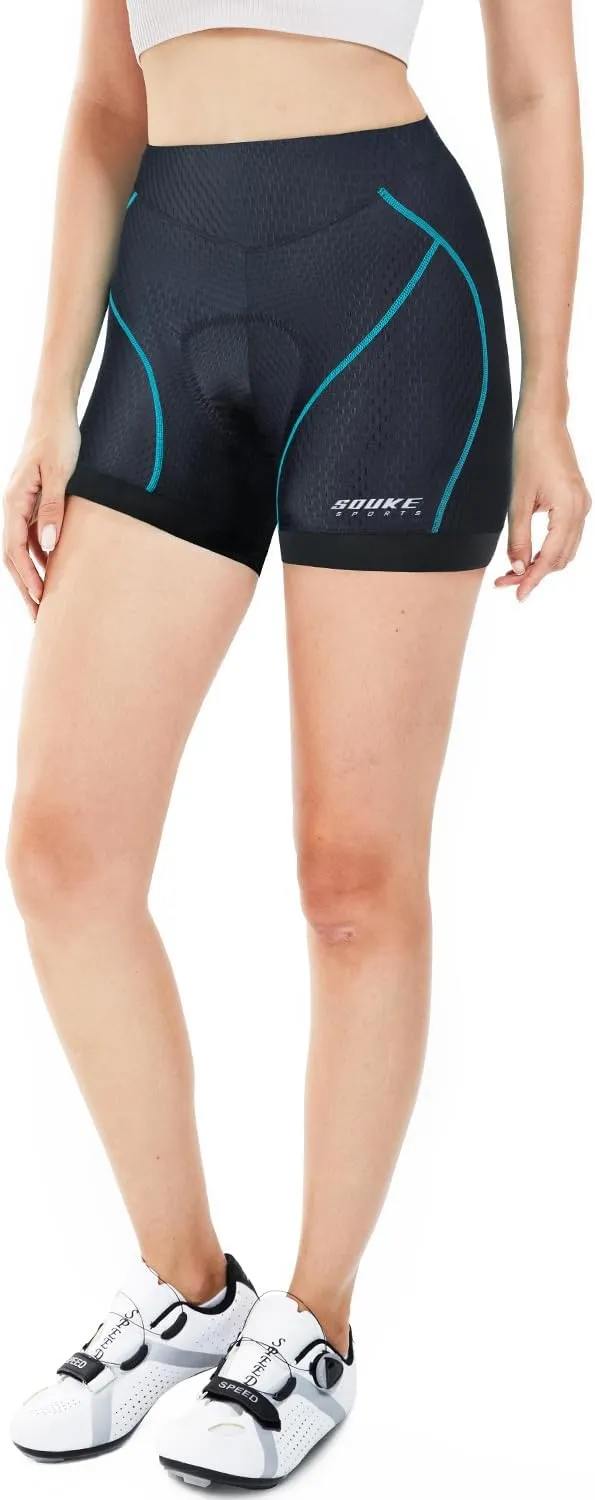 Cycling Shorts Women's 3D Padded Bicycle Bike Biking Underwear Shorts
