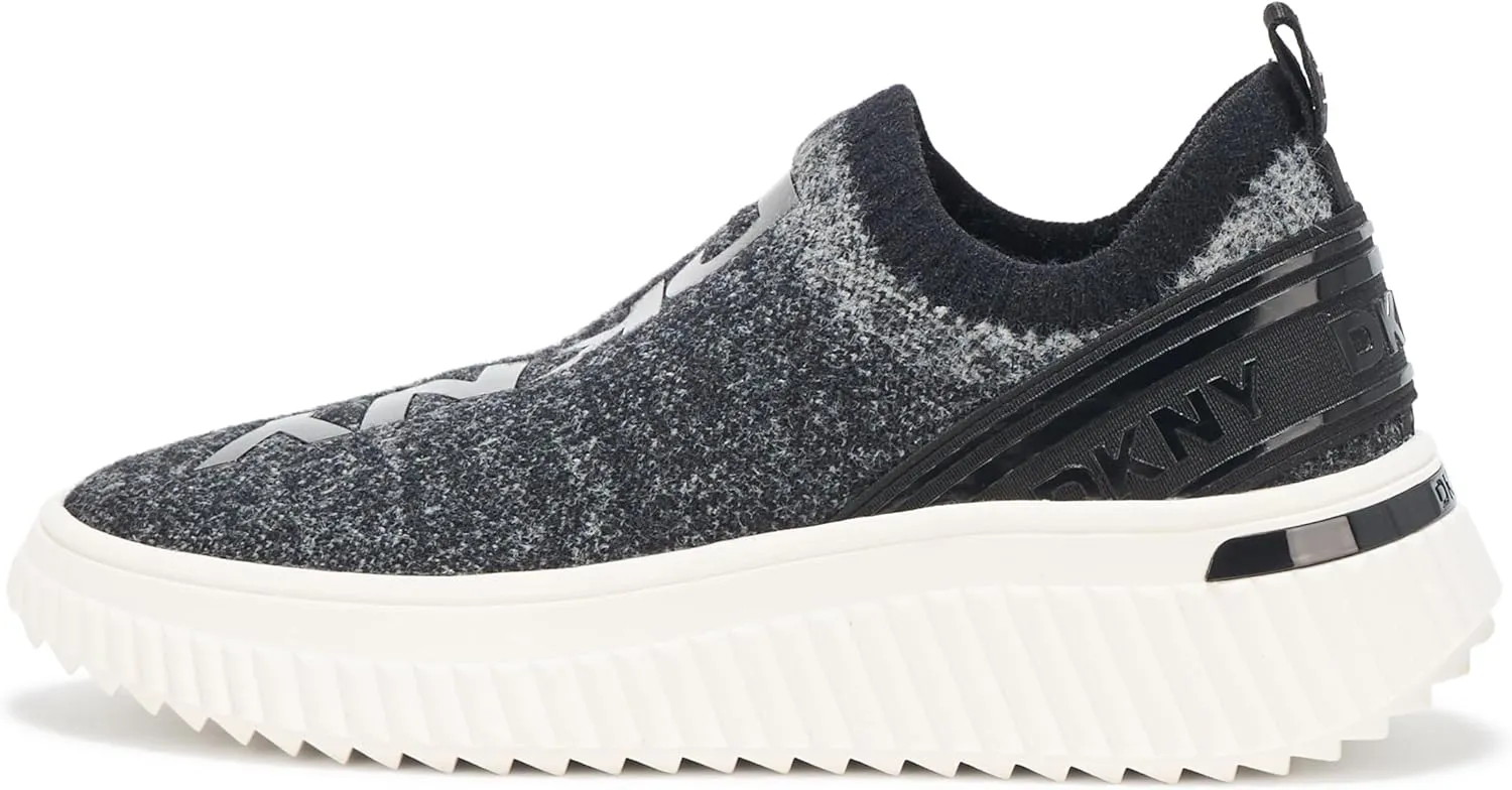 DKNY Women's Leighton Slip on Sneaker with Logo
