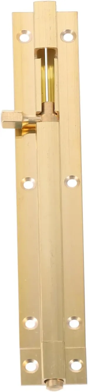 Door Latch Copper Security Slide Lock Door Latch for Enhanced Home Safety Privacy Durable Construction for Gates Sliding Doors