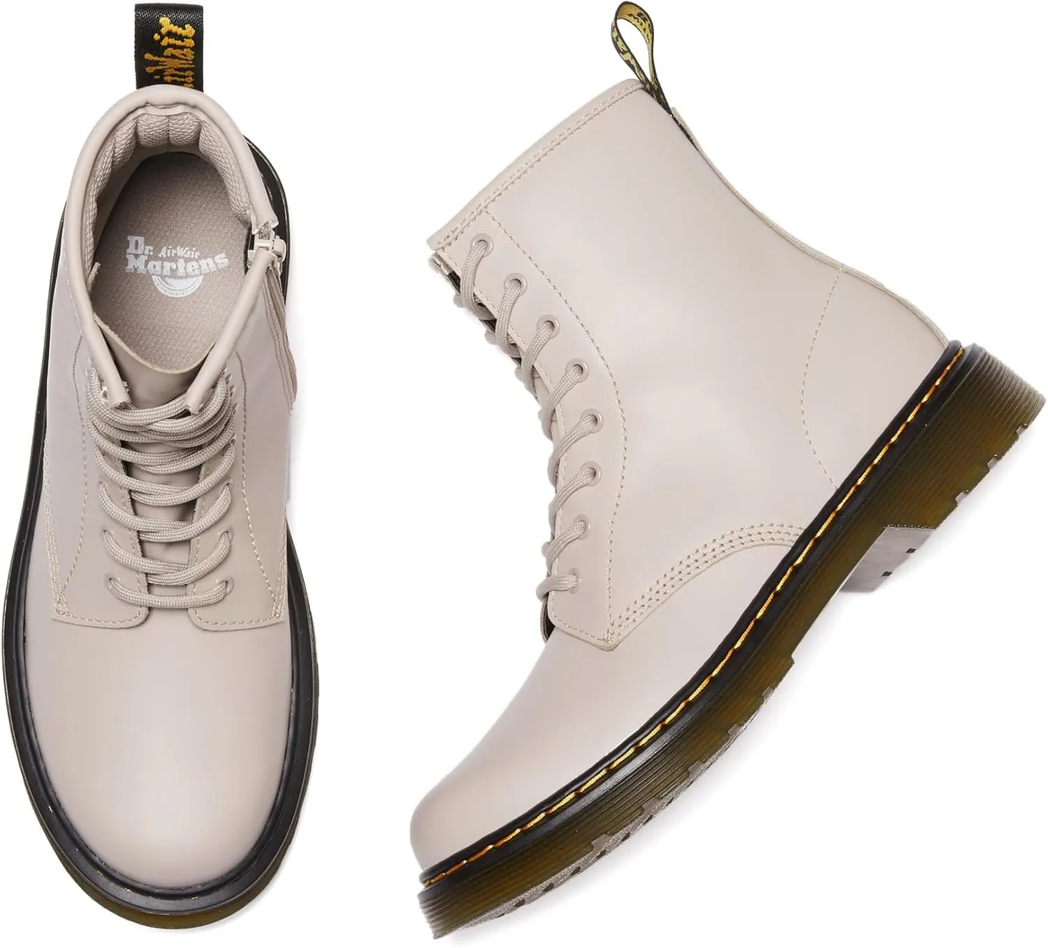 Dr. Martens, Women's Maple Zip Steel Toe Light Industry Boots
