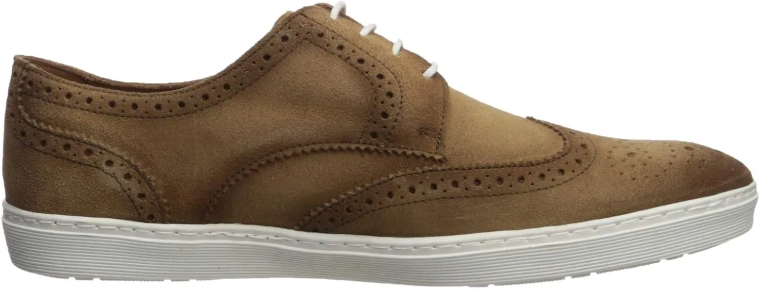Driver Club USA Men's Leather Made in Brazil Princeton Wingtip Laceup Sneaker